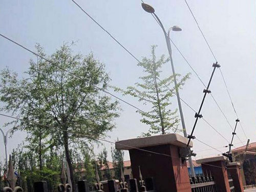 學(xué)校圍墻周界防范解決方案-拓天電子圍欄