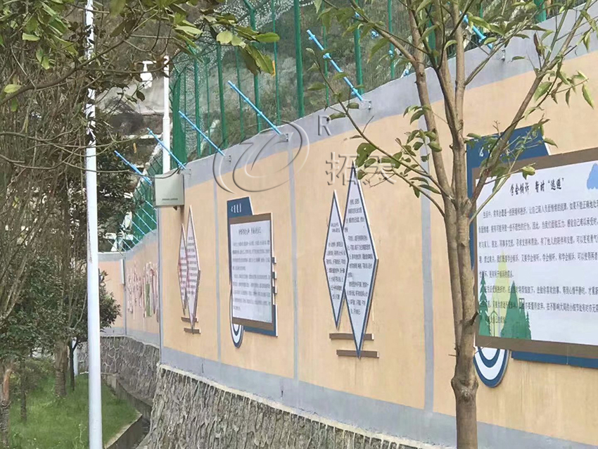 學(xué)校電子圍欄案例圖